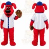 Red Sports Dog Mascot Costume