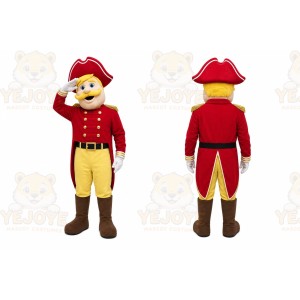 Red Uniform Patriot Mascot Costume