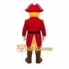 Red Uniform Patriot Mascot Costume