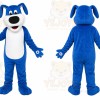 Blue Puppy Mascot Costume