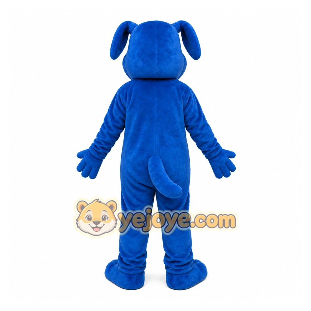Blue Puppy Mascot Costume