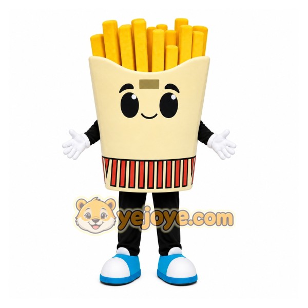 French Fries Box Mascot Costume French Fries Box Mascot Costume