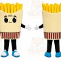 French Fries Box Mascot Costume