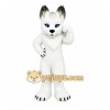 White Wolf Mascot Costume White Wolf Mascot Costume