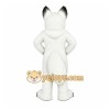 White Wolf Mascot Costume White Wolf Mascot Costume