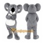 Gray Koala Mascot Costume
