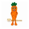 Orange Carrot Mascot Costume Orange Carrot Mascot Costume