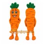 Orange Carrot Mascot Costume