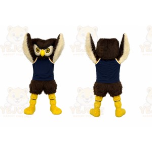 Brown Owl Mascot Costume