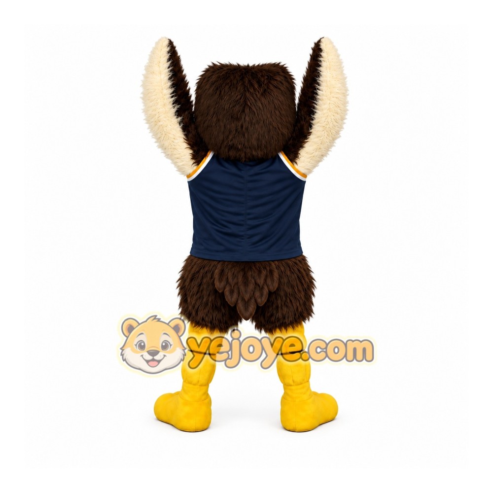 Brown Owl Mascot Costume Brown Owl Mascot Costume