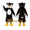 Black Owl Mascot Costume Black Owl Mascot Costume