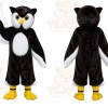 Black Owl Mascot Costume