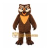 Dark Brown Owl Mascot Costume Dark Brown Owl Mascot Costume