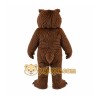 Dark Brown Owl Mascot Costume Dark Brown Owl Mascot Costume
