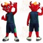 Red Devil Mascot Costume