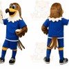 Bald Eagle Blue Suit Mascot Costume