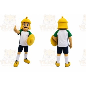Spartan Warrior Boy Mascot Costume