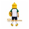 Spartan Warrior Boy Mascot Costume Spartan Warrior Boy Mascot Costume