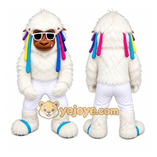 Hip-Hop Monkey Mascot Costume
