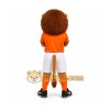 Lion Orange Shorts Mascot Costume Lion Orange Shorts Mascot Costume
