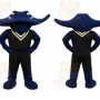 Black Manta Ray Mascot Costume