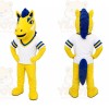 Yellow Horse Mascot Costume