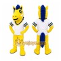 Yellow Horse Mascot Costume