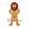 Tan Lion Mascot Costume