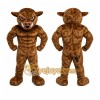 Brown Hog Mascot Costume Brown Hog Mascot Costume
