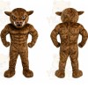 Brown Hog Mascot Costume