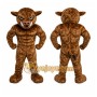 Brown Hog Mascot Costume