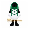Green Shoe Character Mascot Costume Green Shoe Character Mascot Costume