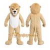 Tan Lion Mascot Costume