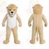 Tan Lion Mascot Costume