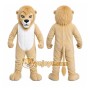 Tan Lion Mascot Costume