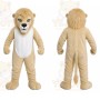 Tan Lion Mascot Costume