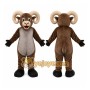 Brown Ram Mascot Costume