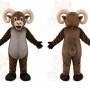 Brown Ram Mascot Costume