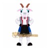 White Sheep Backpack Mascot Costume White Sheep Backpack Mascot Costume