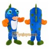 Blue Fish Mascot Costume Blue Fish Mascot Costume