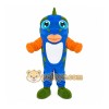 Blue Fish Mascot Costume Blue Fish Mascot Costume