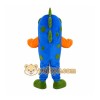 Blue Fish Mascot Costume Blue Fish Mascot Costume