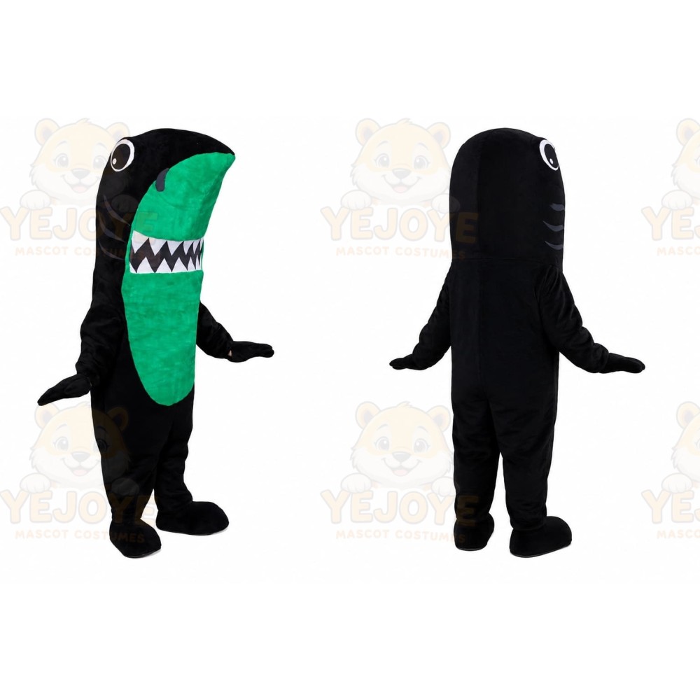Black Shark Mascot Costume
