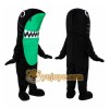 Black Shark Mascot Costume Black Shark Mascot Costume