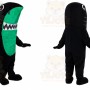 Black Shark Mascot Costume