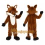 Brown Fox Mascot Costume
