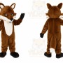 Brown Fox Mascot Costume