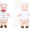 Chef Pig Mascot Costume