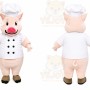 Chef Pig Mascot Costume