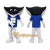 Blue Manta Ray Mascot Costume Blue Manta Ray Mascot Costume